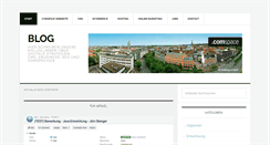 Desktop Screenshot of blog.comspace.de
